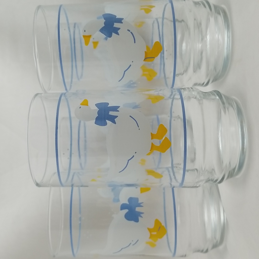 Anchor Hocking Farm Country Goose Tumbler Glasses - Picture 13 of 13